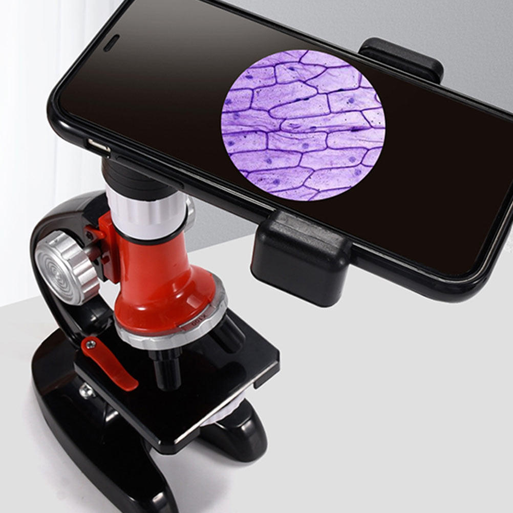 Kids Education Tools - 1 Set 1200X Kids Microscope Led