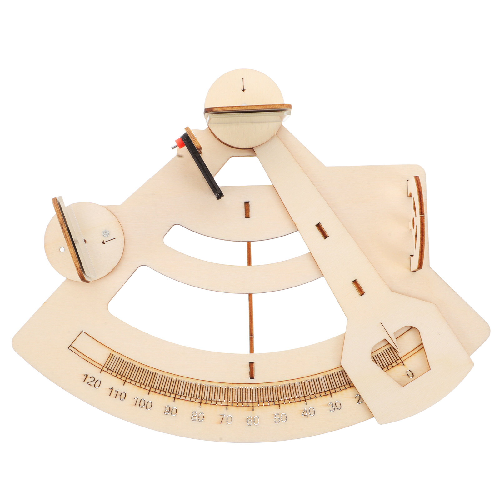 Kids Education Tools - Handmade DIY Sextant Educational Tool Kids