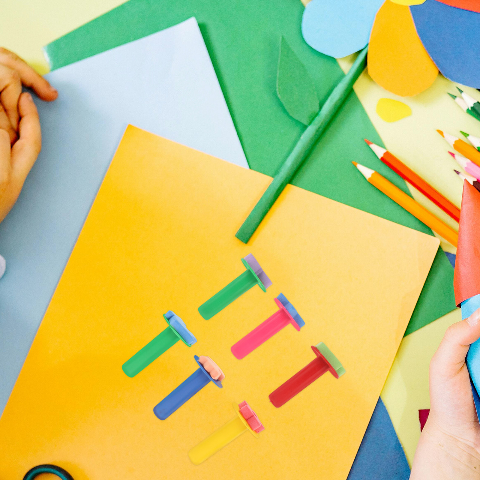 Kids Education Tools - 6Pcs Children's Painting Tools Safe Eva