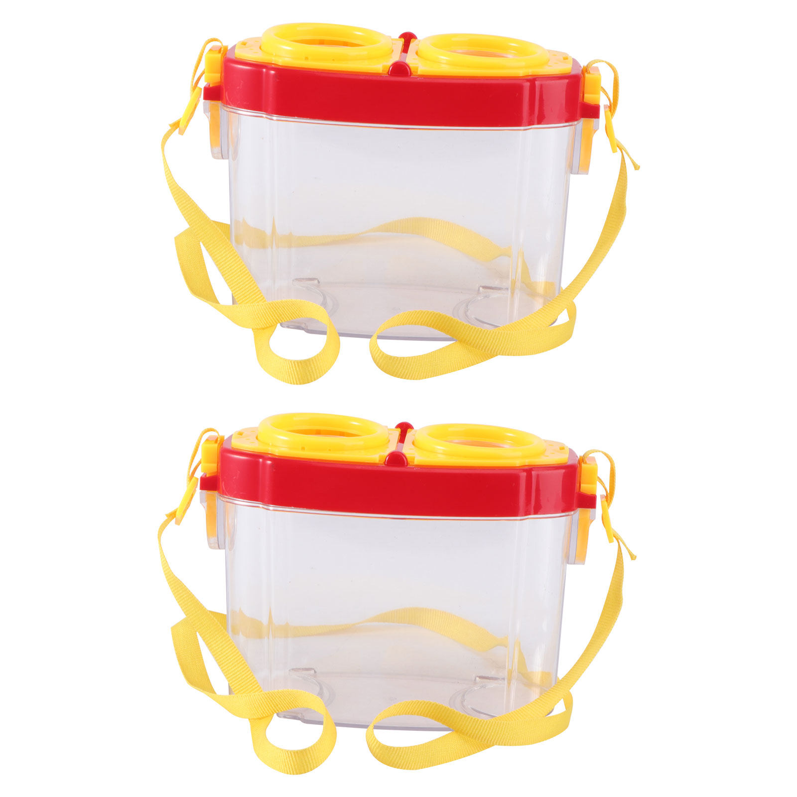 Kids Outdoor Education - 2Pcs Insect Observation Boxes Magnifier Glass