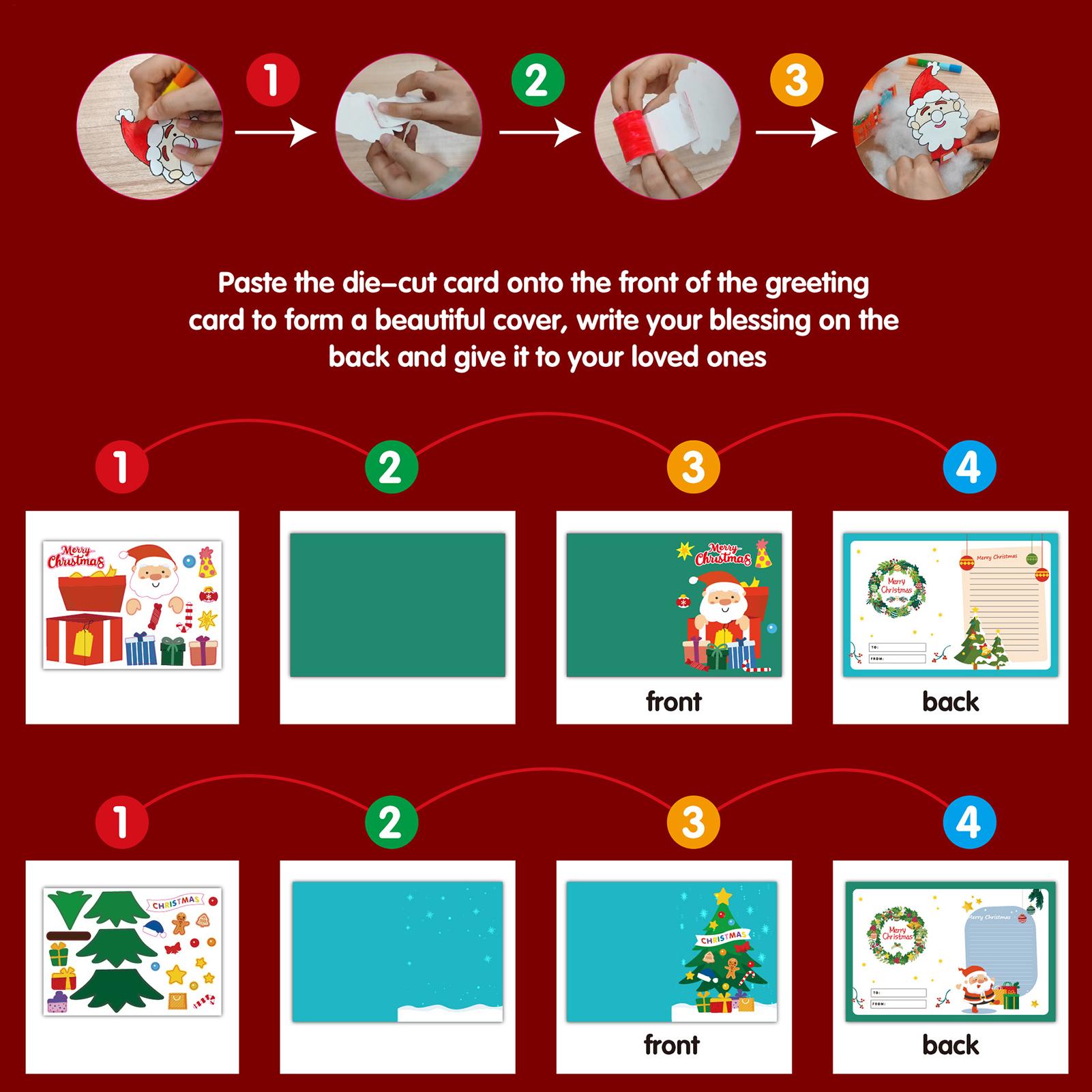 Kids Education Planner - DIY Christmas Craft Kit Educational Crafting