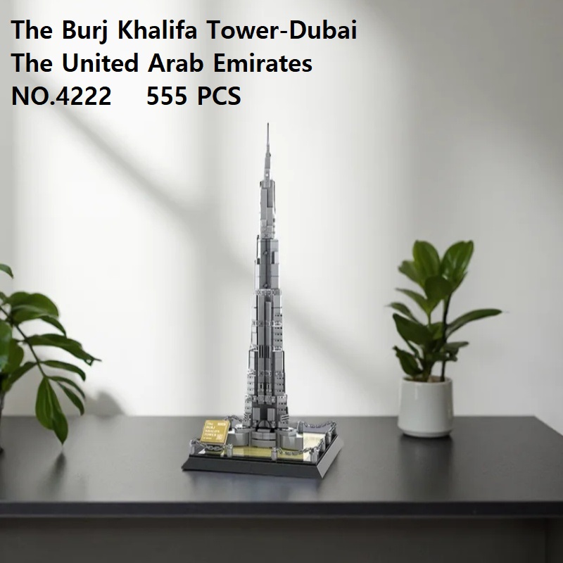 Kids Education In Dubai - The Burj Khalifa Tower-Dubai Architecture Model