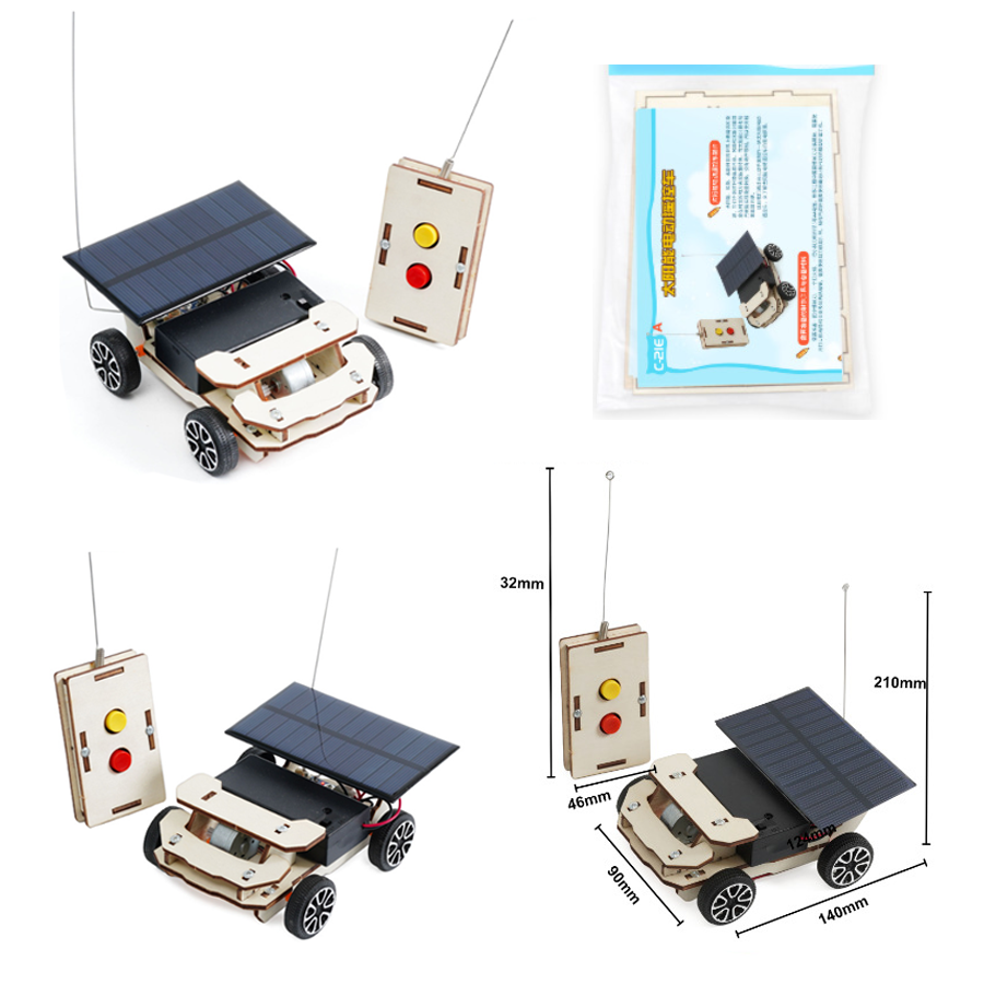 Kids Education Tools - DIY Remote Solar Car Model Technologia