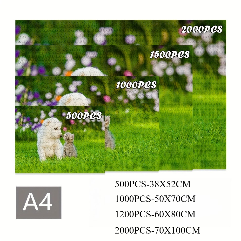500/1000 pcs Jigsaw Puzzle Ora - Kids Education Wallpaper ulasan dan harga