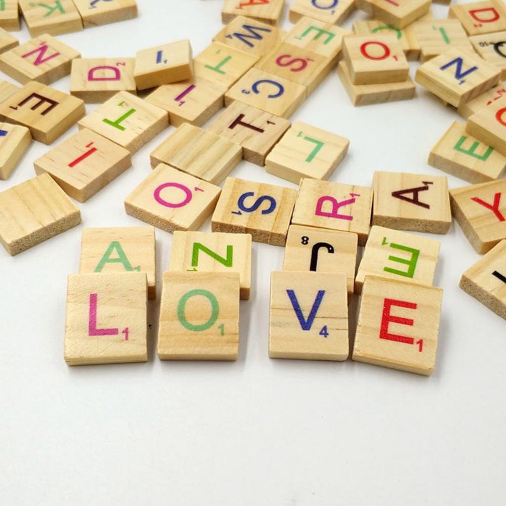100Pcs Wooden Language Toys Le - Kids Educational - Alphabet Numbers & More ulasan dan harga