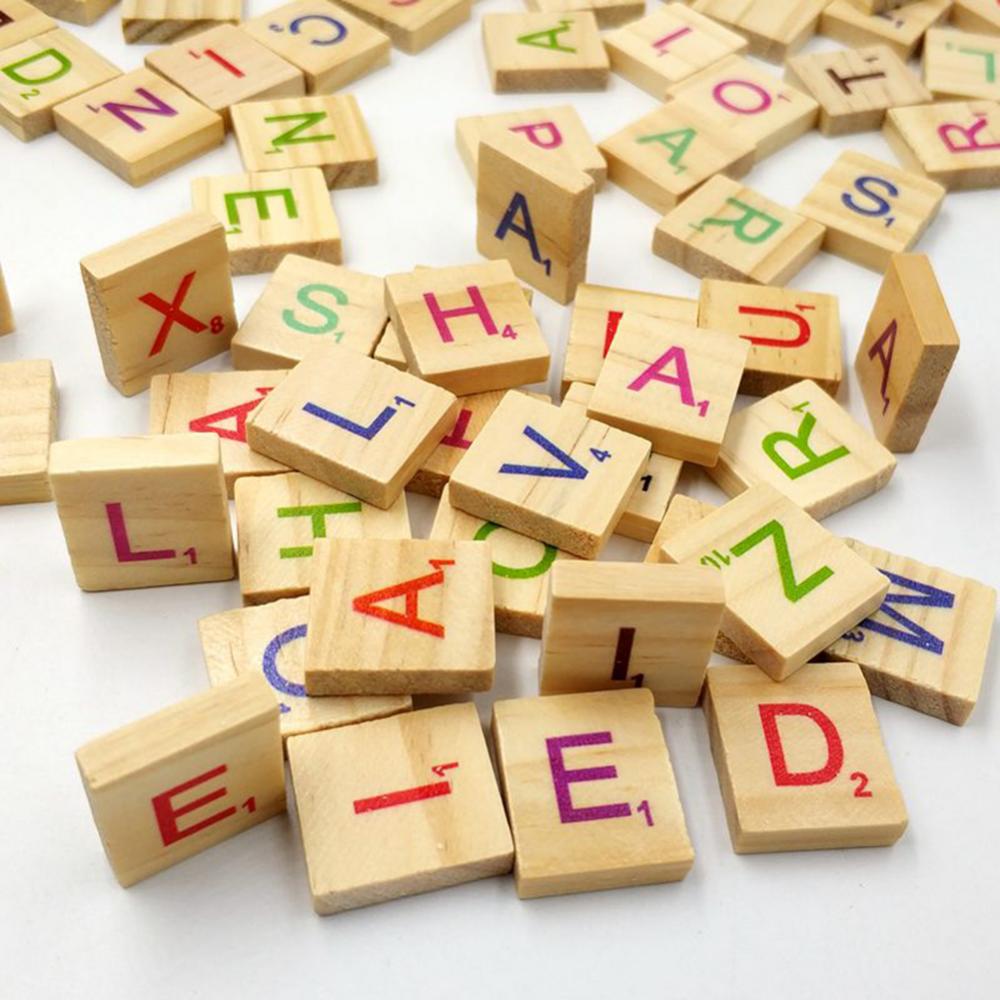 100Pcs Wooden Language Toys Le - Kids Educational - Alphabet Numbers & More ulasan dan harga