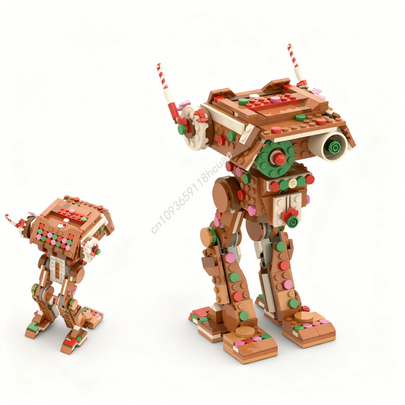 511pcs MOC Gingerbread BD 1 St - Kids Education Bd ulasan dan harga