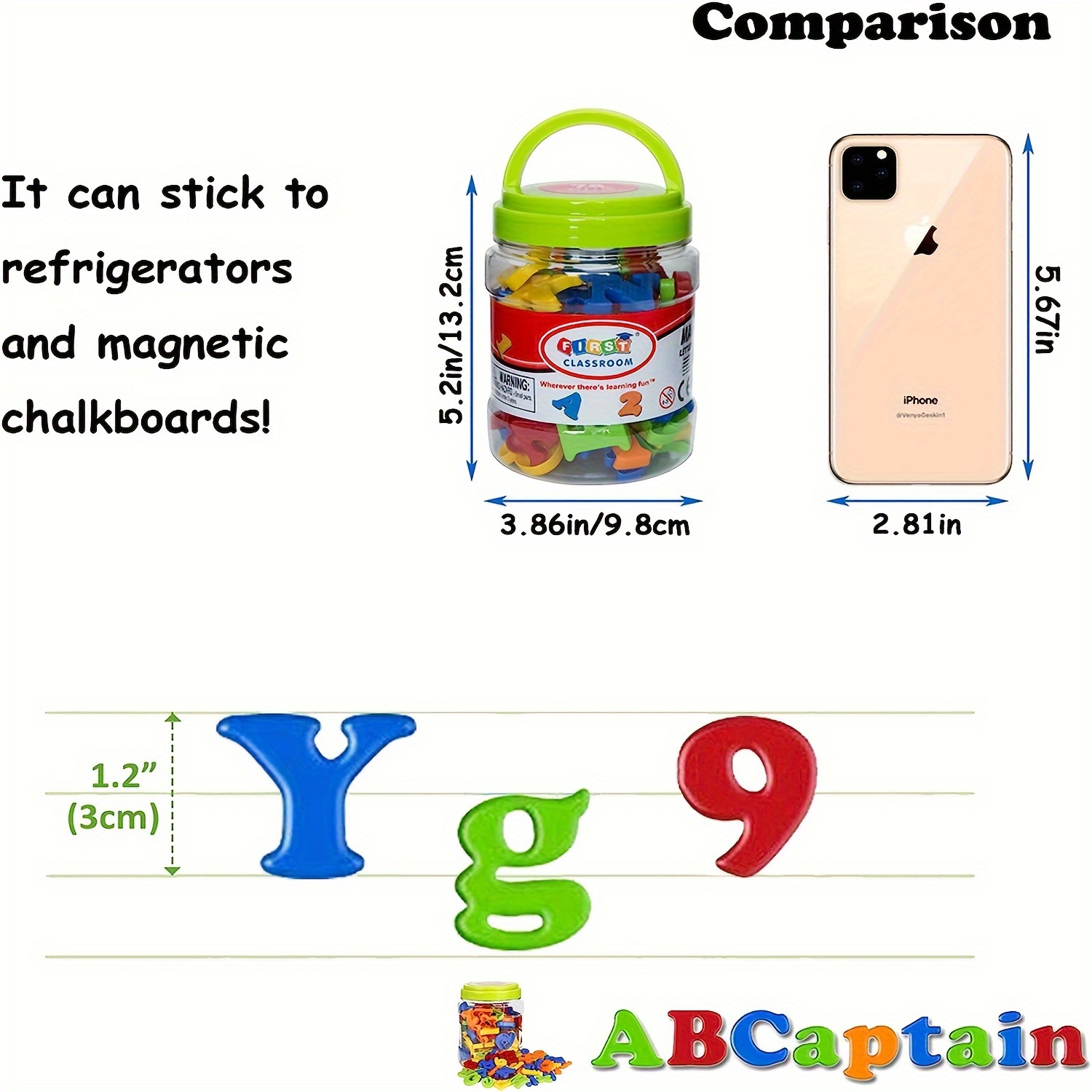 78 PCS Magnetic Letters Number - Kids Educational - Alphabet Numbers & More ulasan dan harga