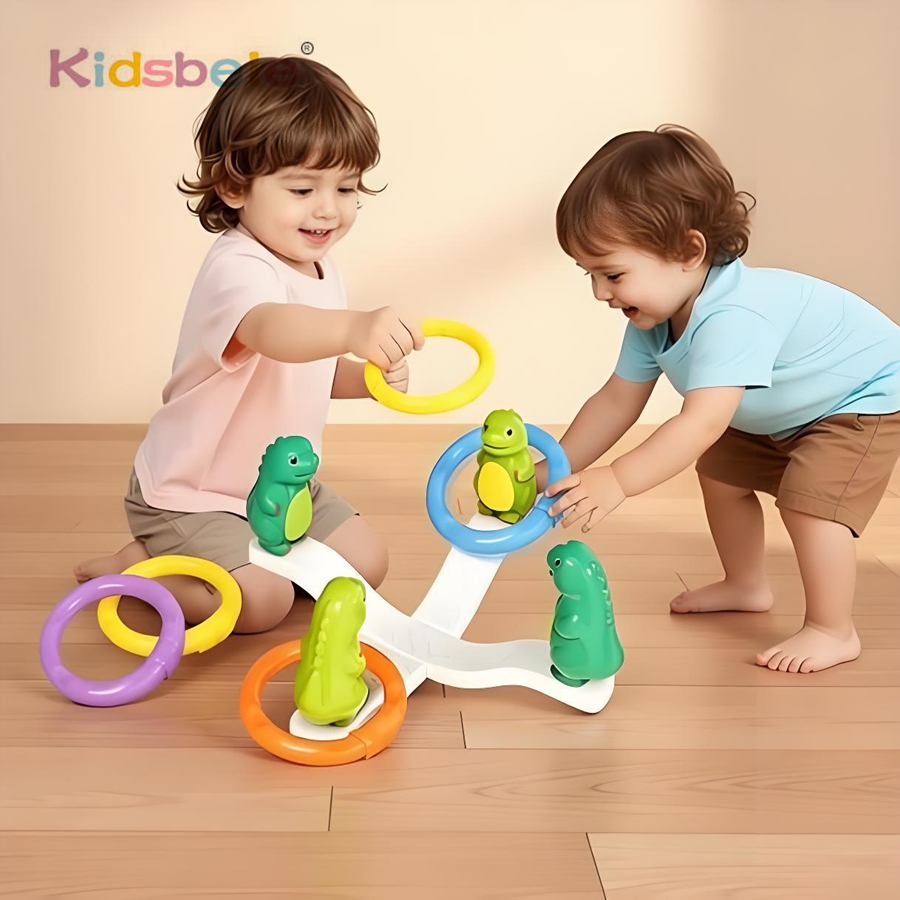 Kids Dinosaur Ring Toss Wobbly - Kids Outdoor Education ulasan dan harga