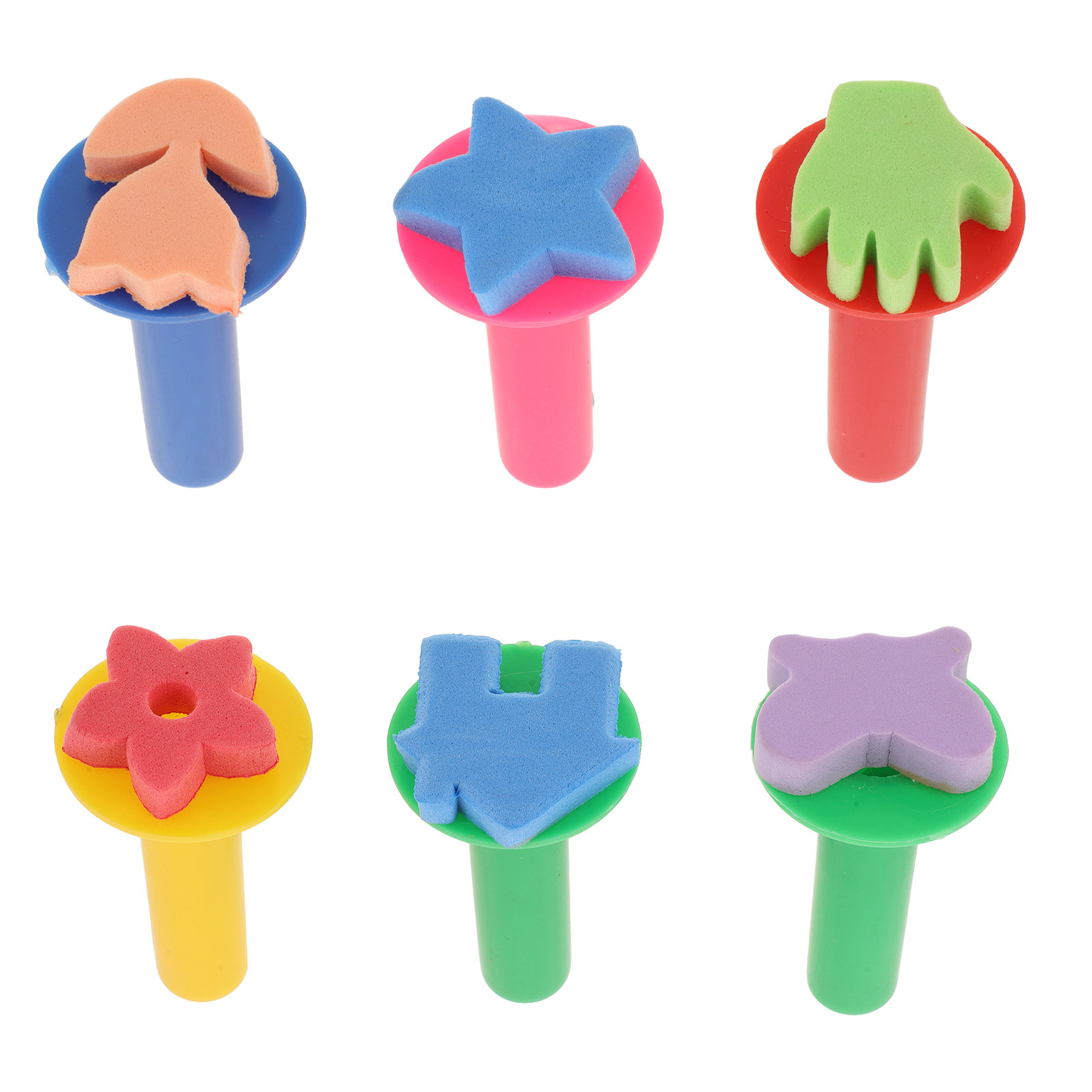 6Pcs Children's Painting Tools - Kids Education Tools ulasan dan harga