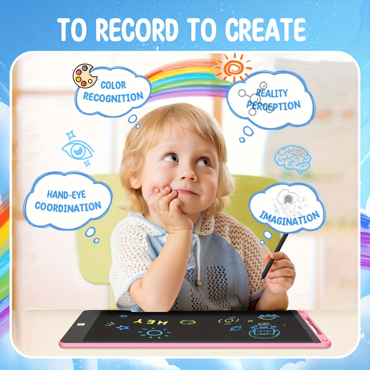 30pcs of 8.5 Inch LCD Drawing  - Kids Education Tools ulasan dan harga