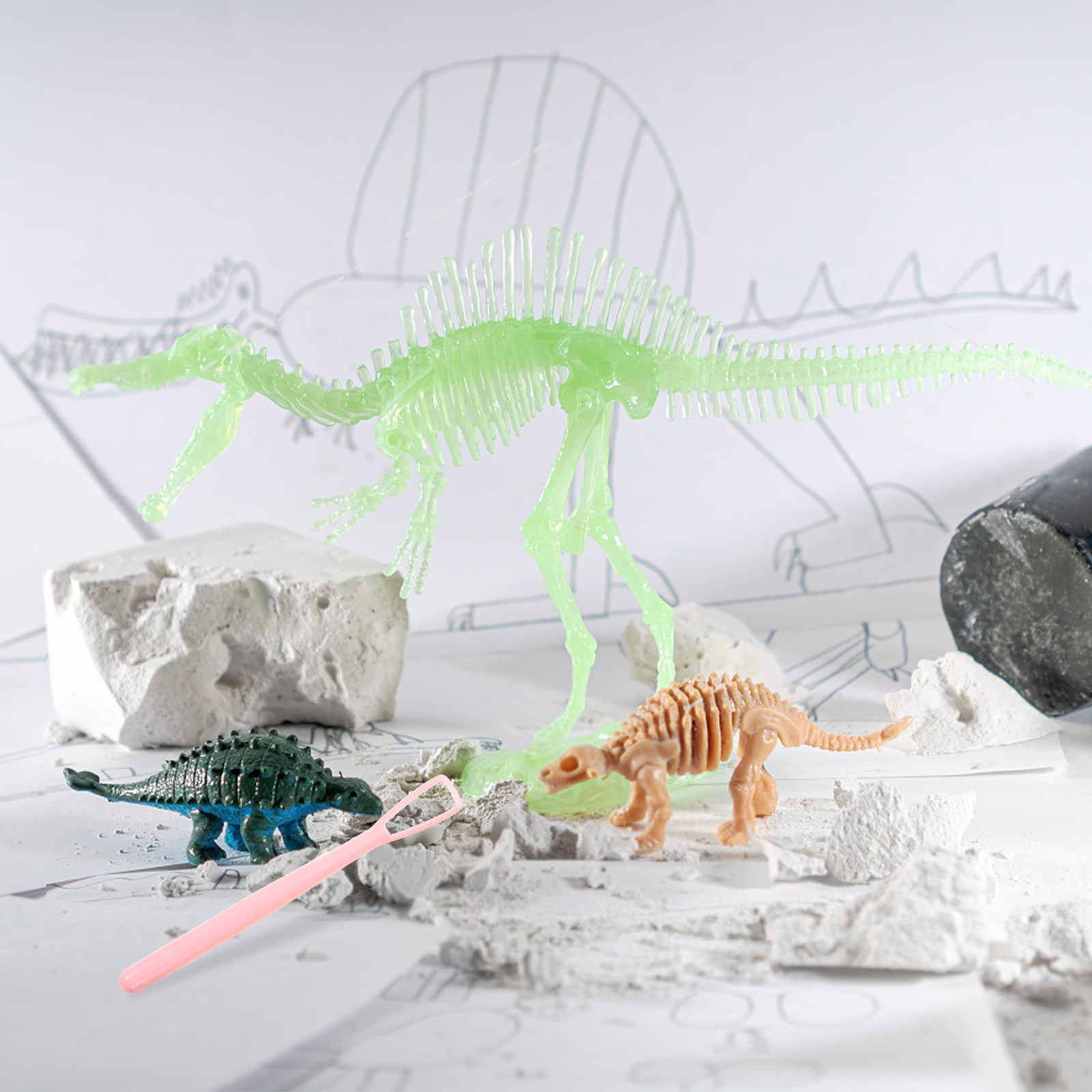 20Pcs Kids Digging Kit Stem Ar - Kids Education Tools ulasan dan harga