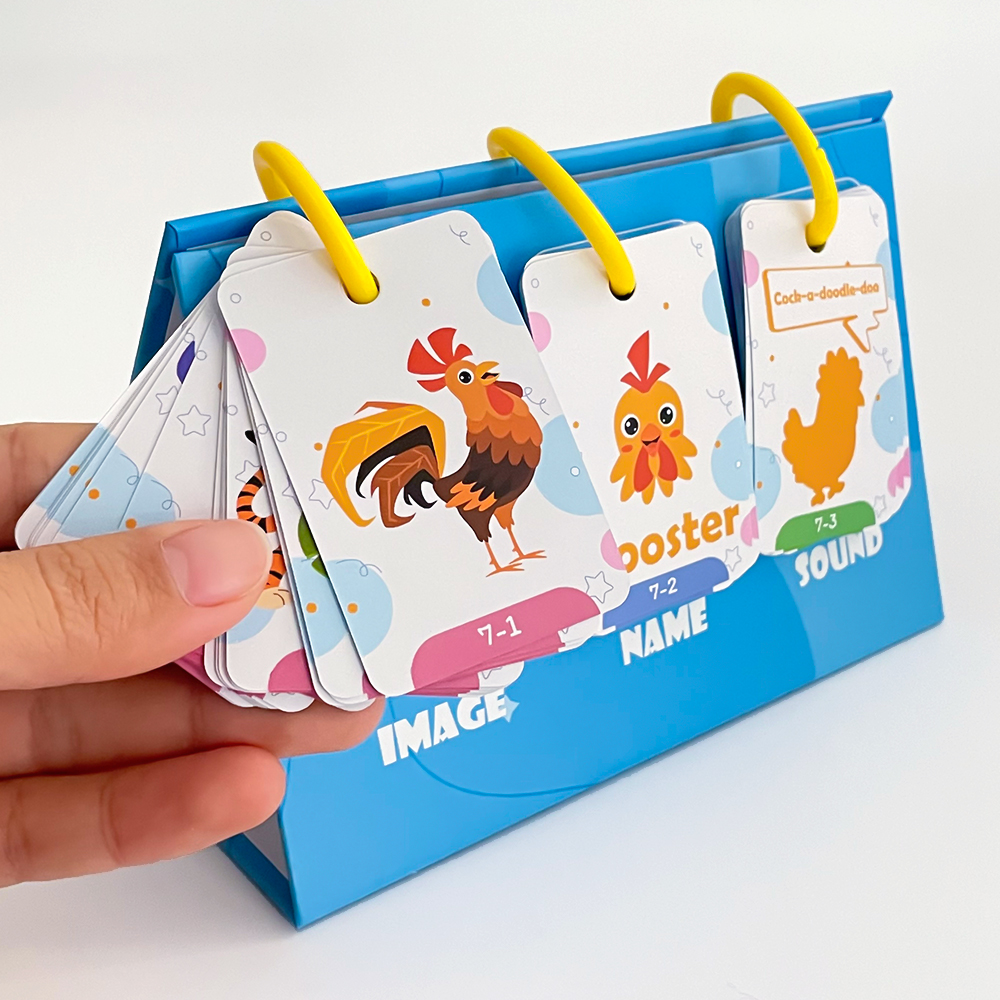 72Pcs Kids Learn Animal Sounds - Kids Education Card ulasan dan harga