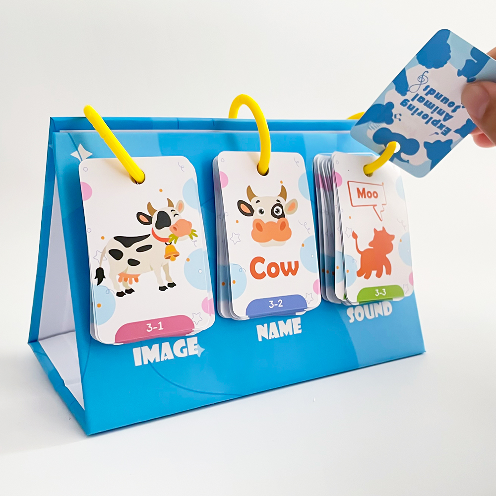 72Pcs Kids Learn Animal Sounds - Kids Education Card ulasan dan harga