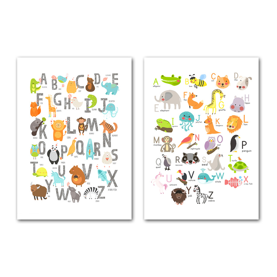 Alphabet Animals Education Sch - Kids Education Wallpaper ulasan dan harga