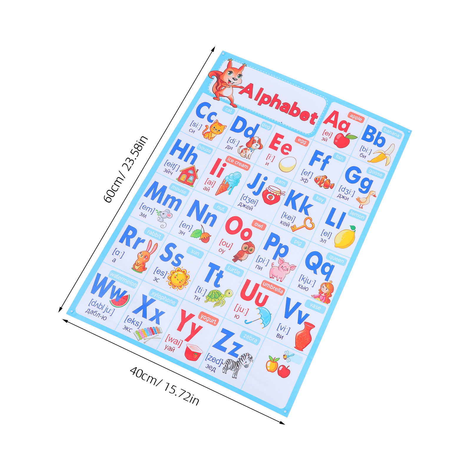 Abc Poster for Preschool Class - Kids Education Wallpaper ulasan dan harga