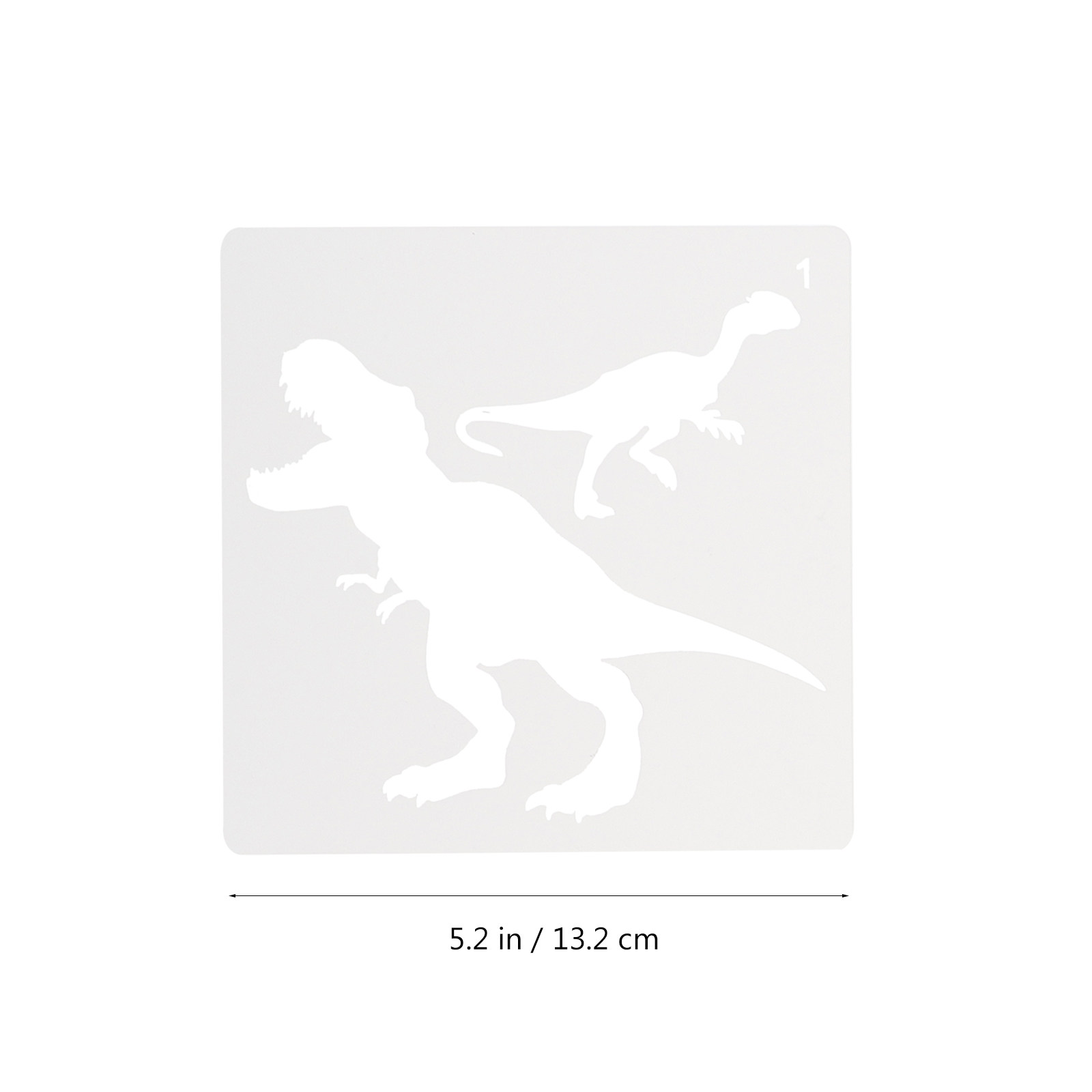 10Pcs Dinosaur Painting Templa - Kids Education Template ulasan dan harga