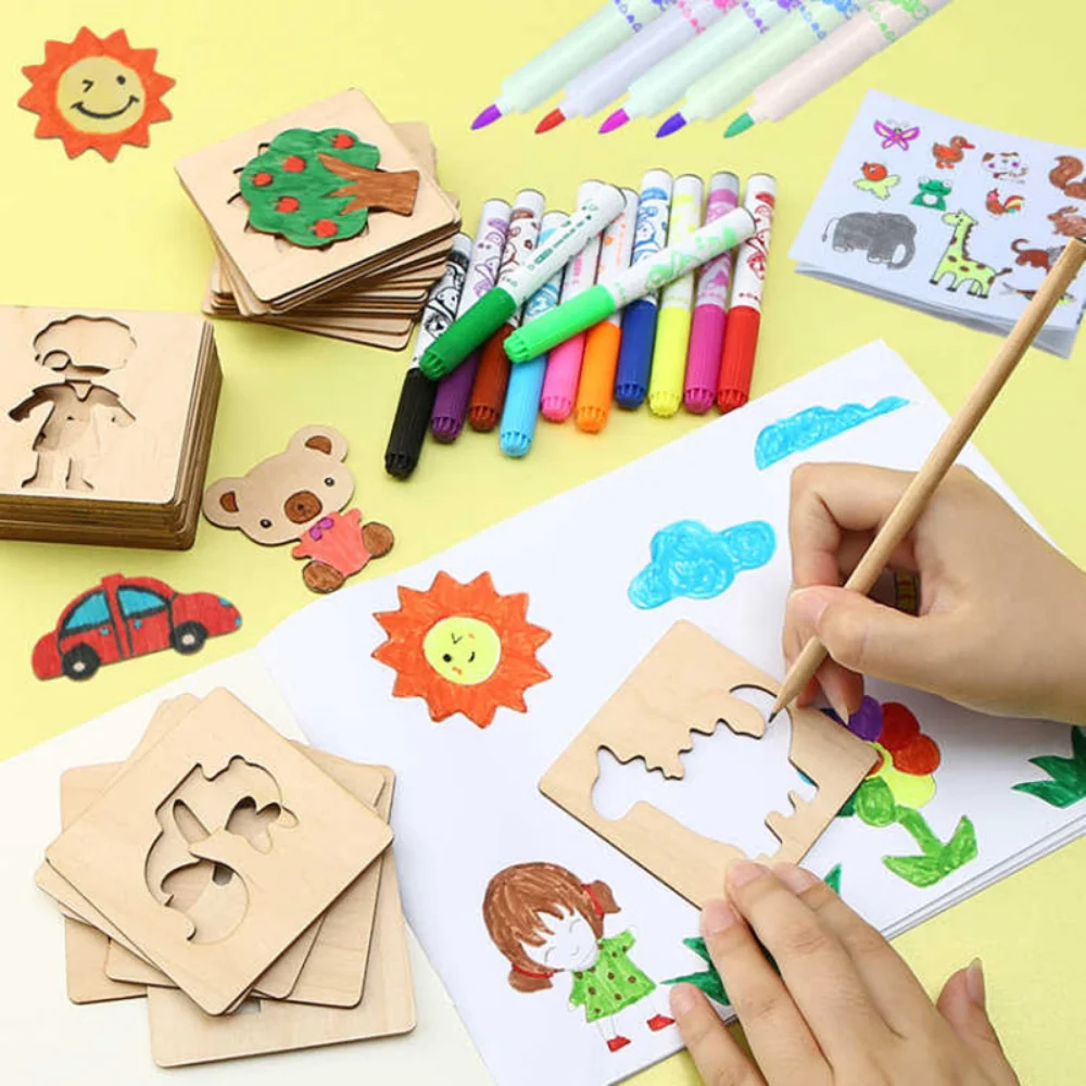 Montessori Kids Toys Drawing T - Kids Education Template ulasan dan harga