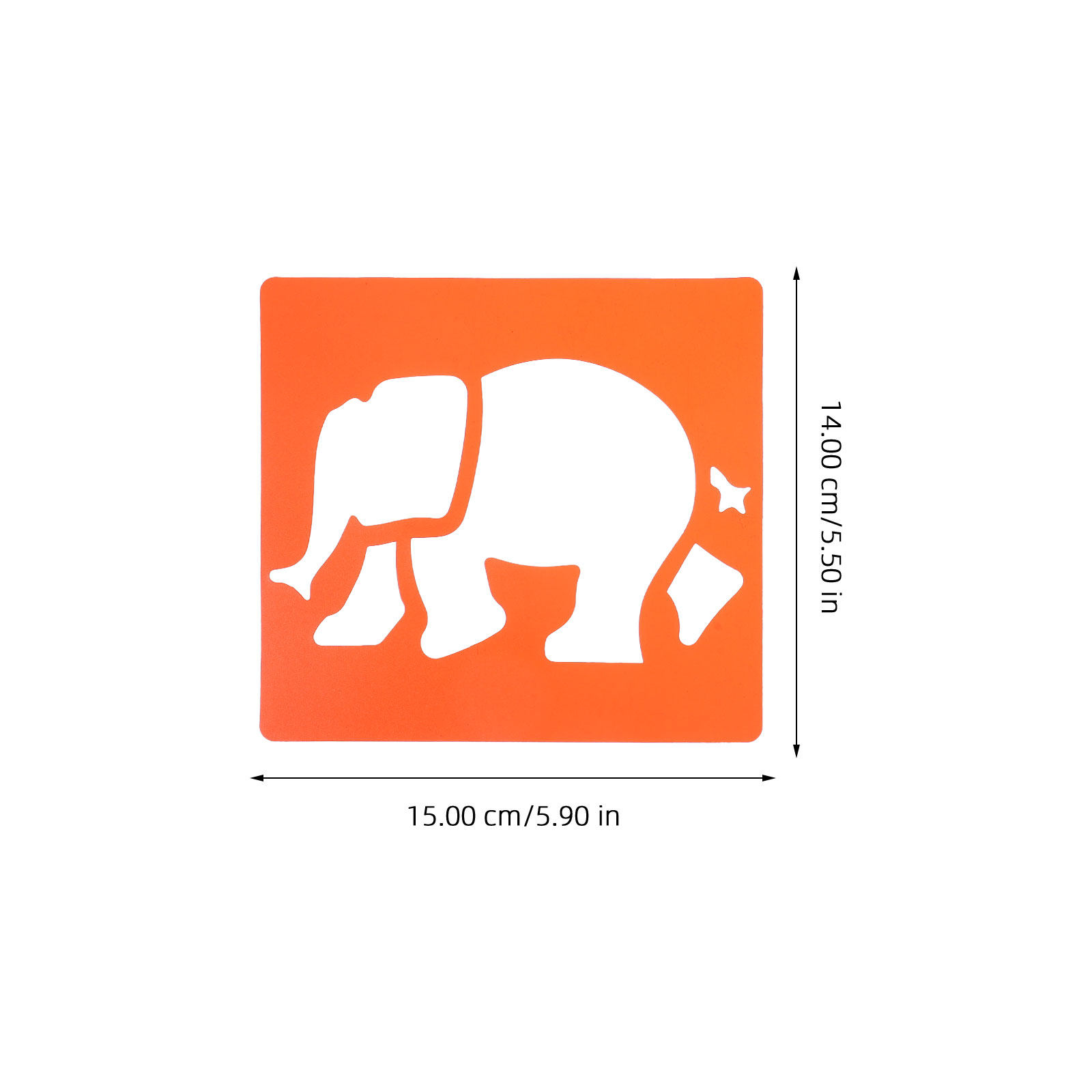 12Pcs Reusable Animal Stencils - Kids Education Template ulasan dan harga