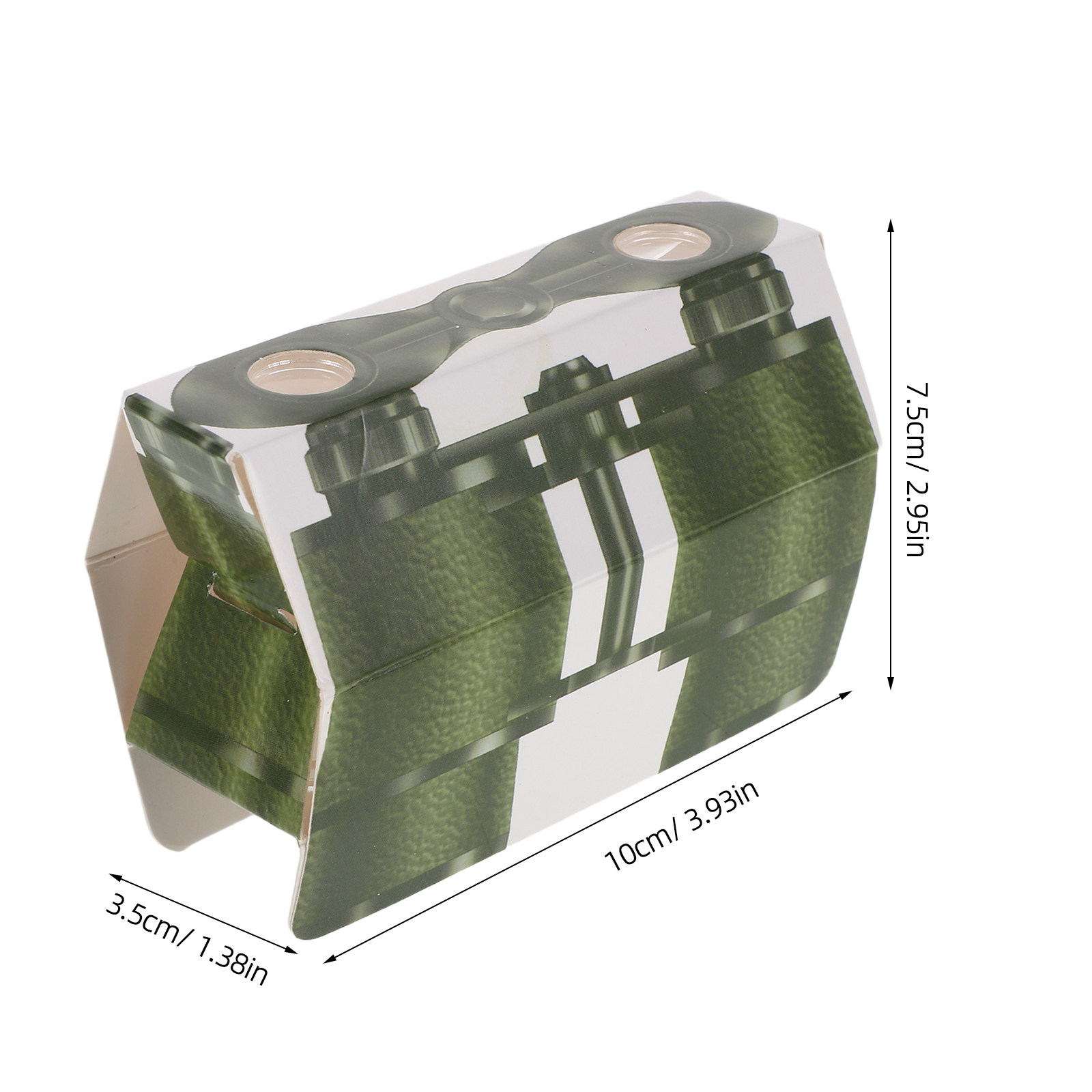 10Pcs Paper Kids Binoculars DI - Kids Outdoor Education ulasan dan harga