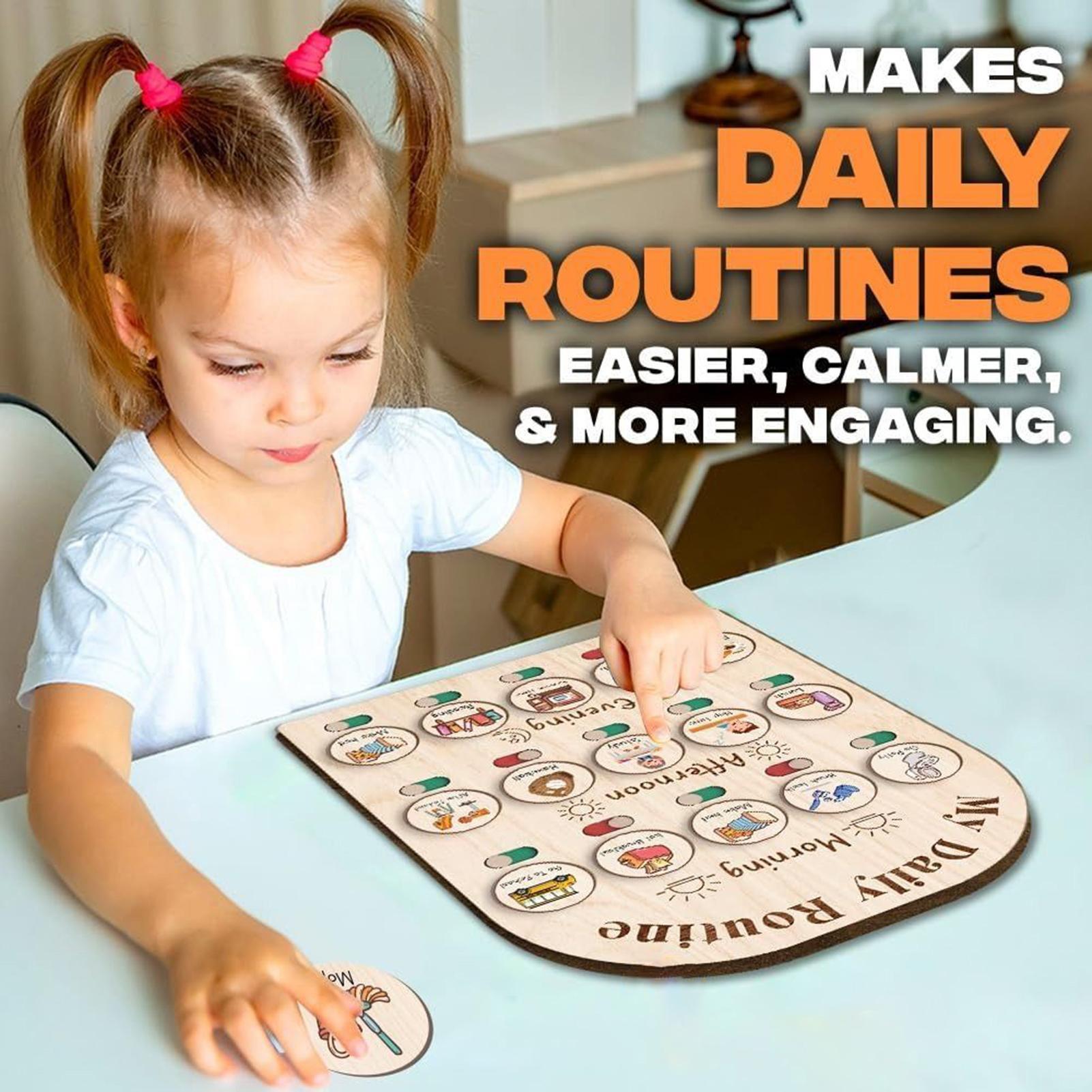 Daily Schedule for Kids Mornin - Kids Education Planner ulasan dan harga