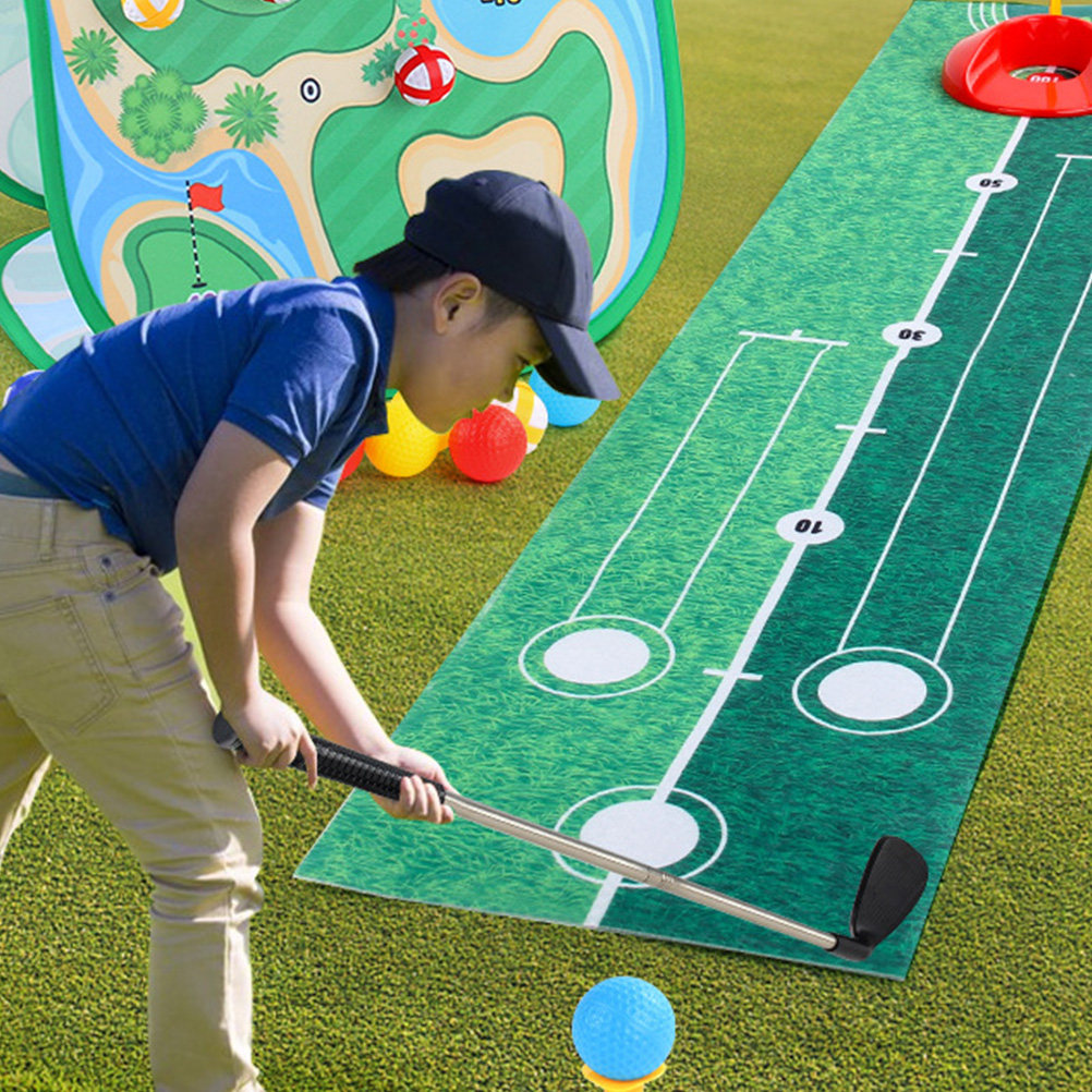 1Set Kids Golf Game Playset Po - Kids Outdoor Education ulasan dan harga