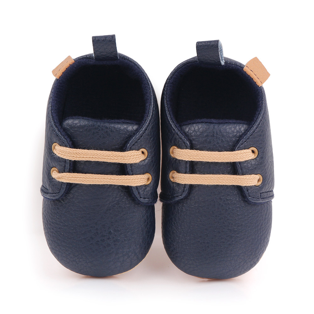 Baby Leather Casual Crib Shoes - Kids First Education ulasan dan harga