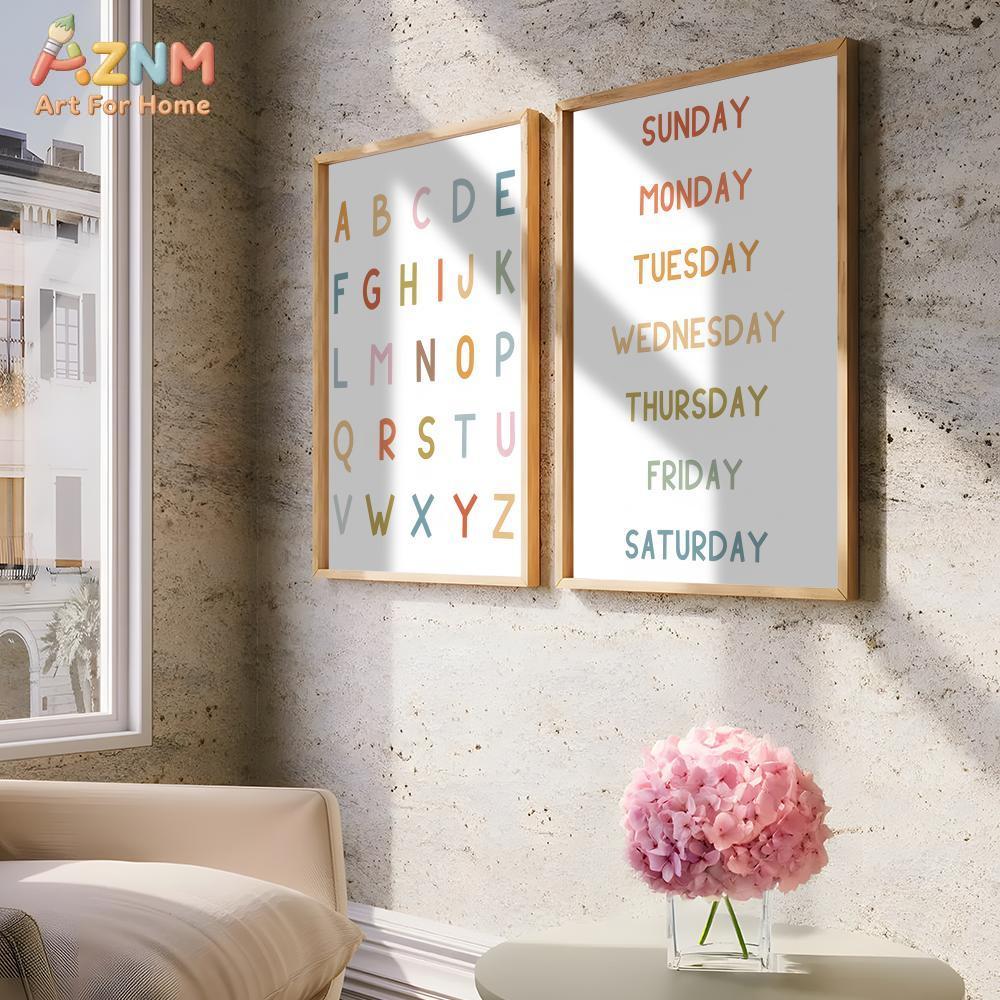 AZNM Educational Alphabet Numb - Kids Educational - Alphabet Numbers & More ulasan dan harga