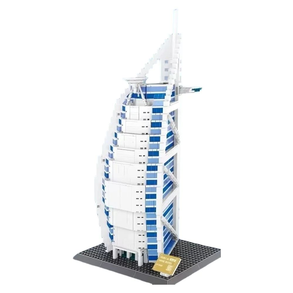 1306pcs Building Blocks Burjal - Kids Education In Dubai ulasan dan harga