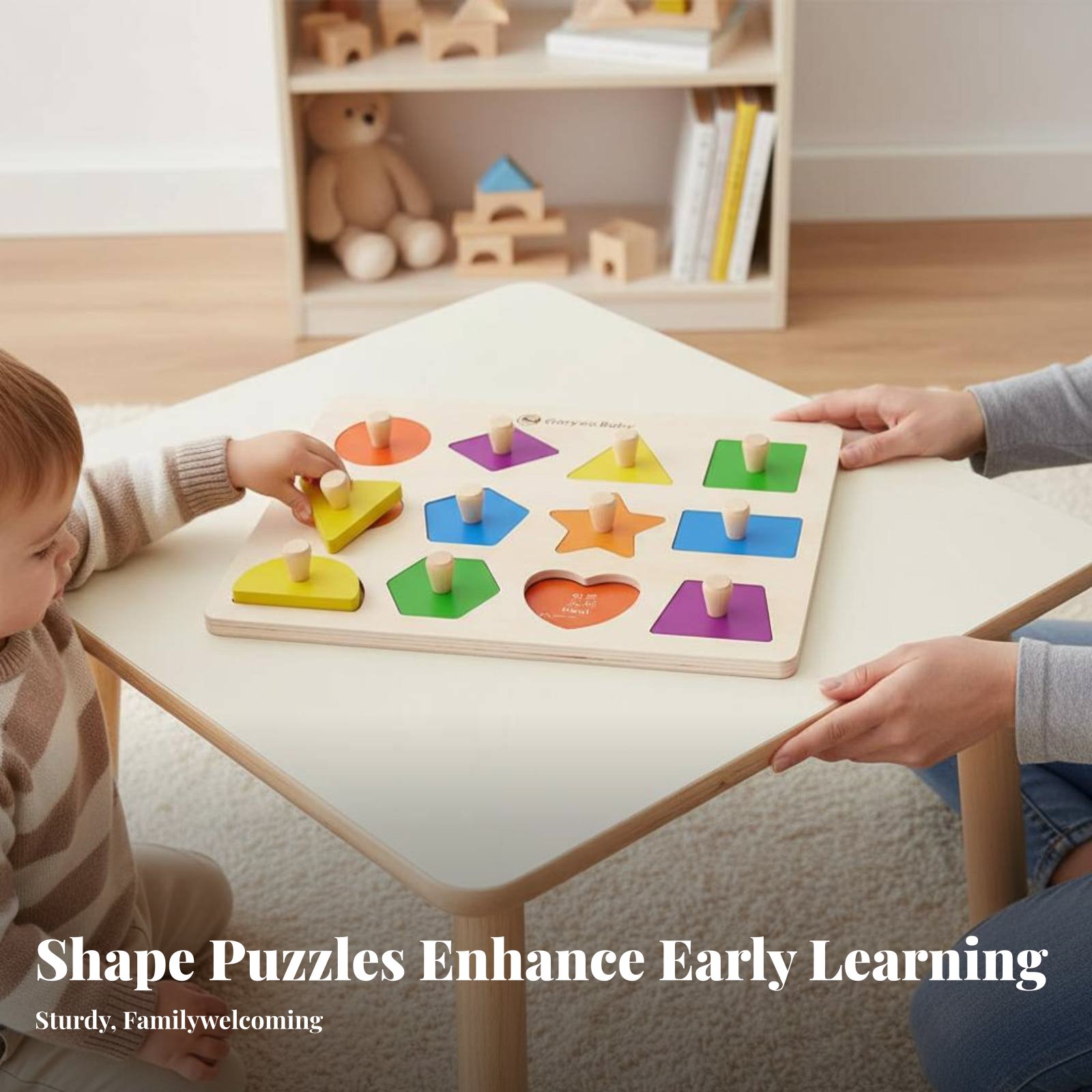 Number Game Board, Wooden Shap - Kids Early Education ulasan dan harga