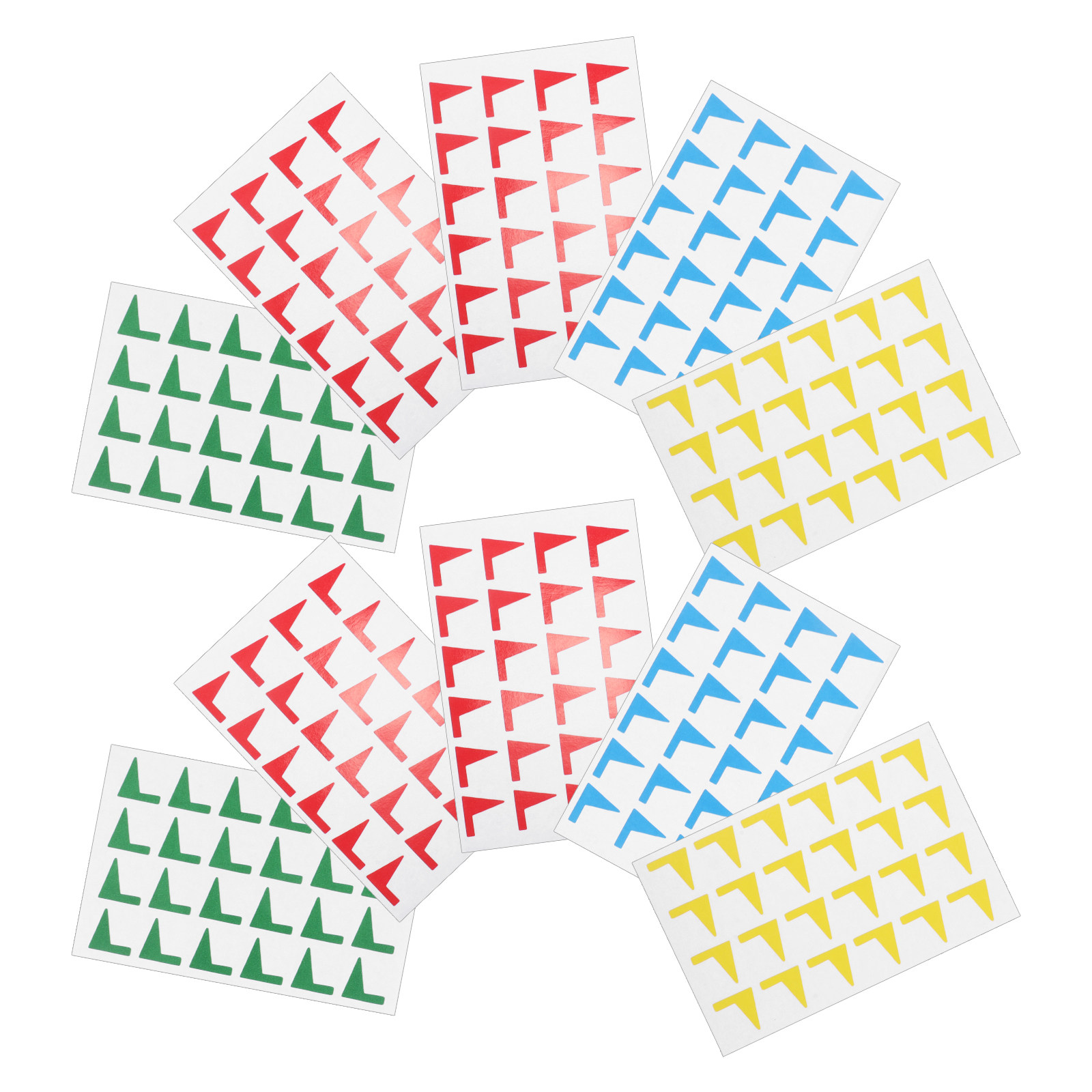 1Pack Small Flag Stickers Map  - Kids Education Planner ulasan dan harga