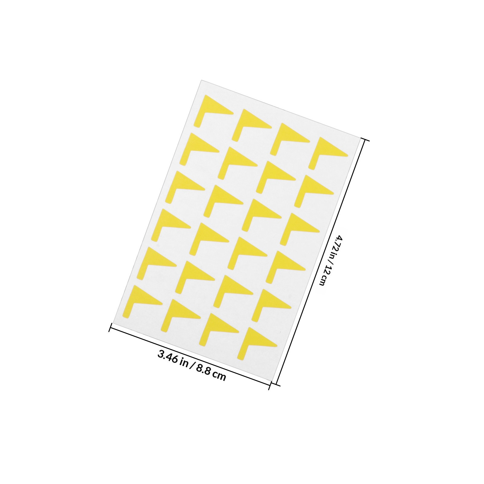 1Pack Small Flag Stickers Map  - Kids Education Planner ulasan dan harga