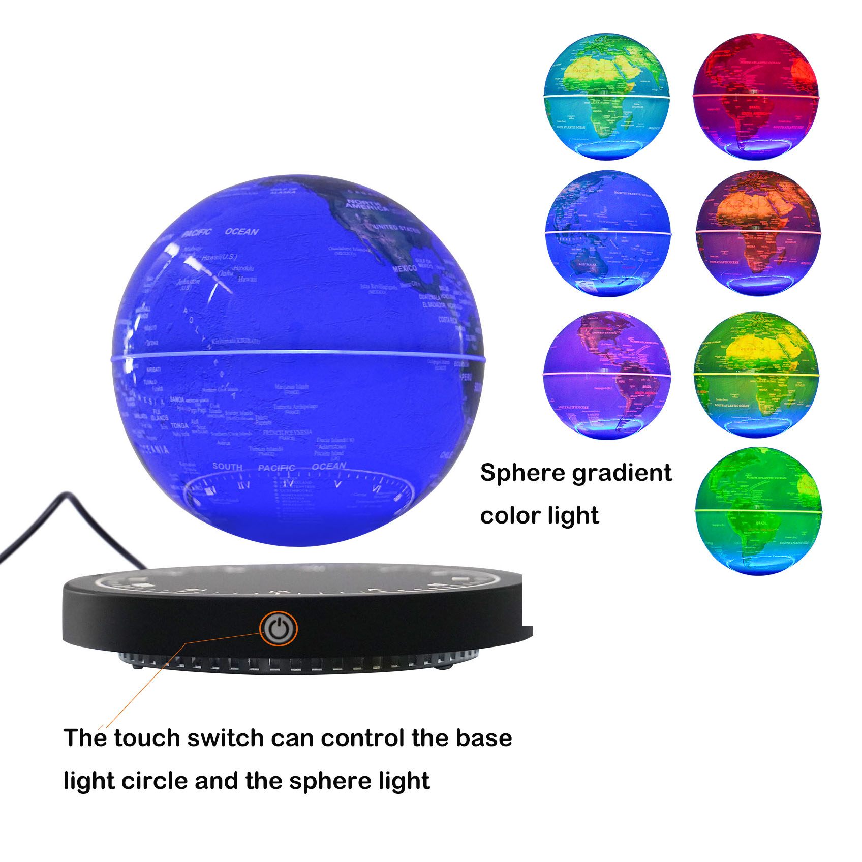 6 inch Magnetic Levitating Glo - Educational Globe For Kids ulasan dan harga