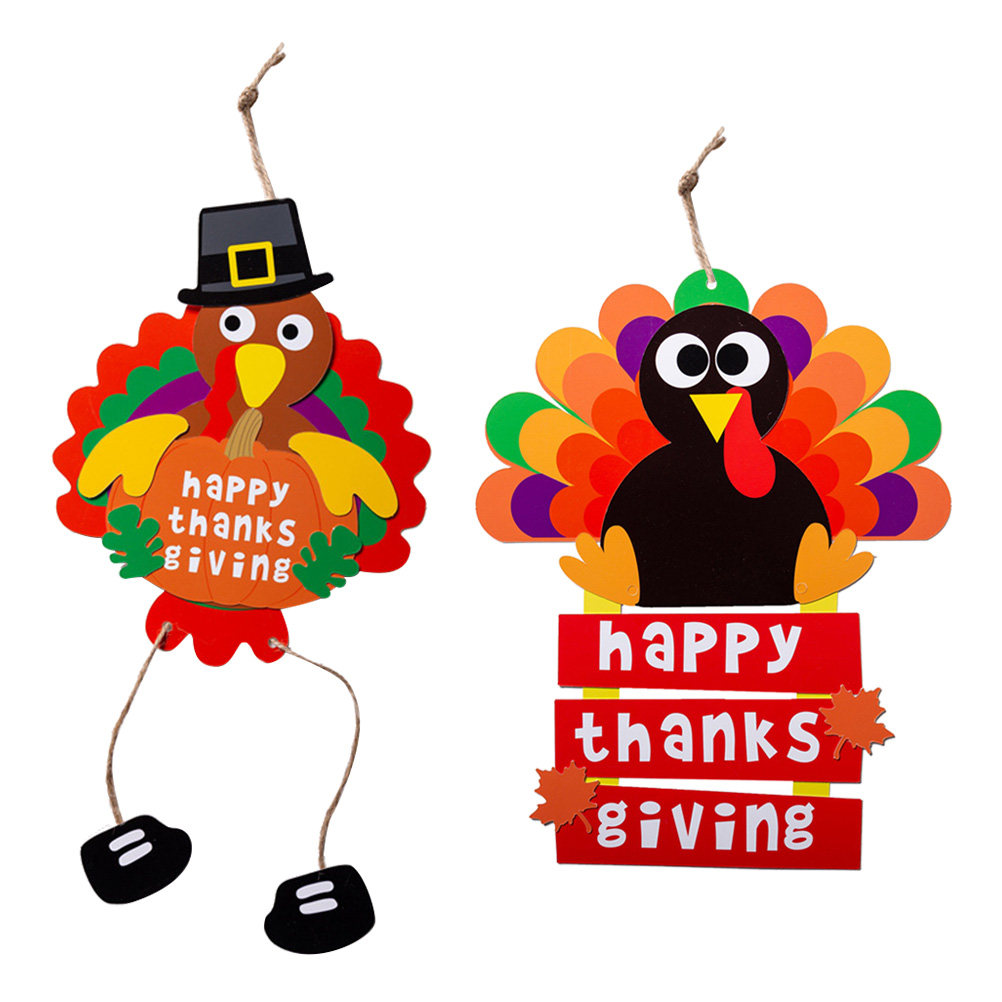 2Pcs Turkey Hanging Decoration - Kids Education Wallpaper ulasan dan harga