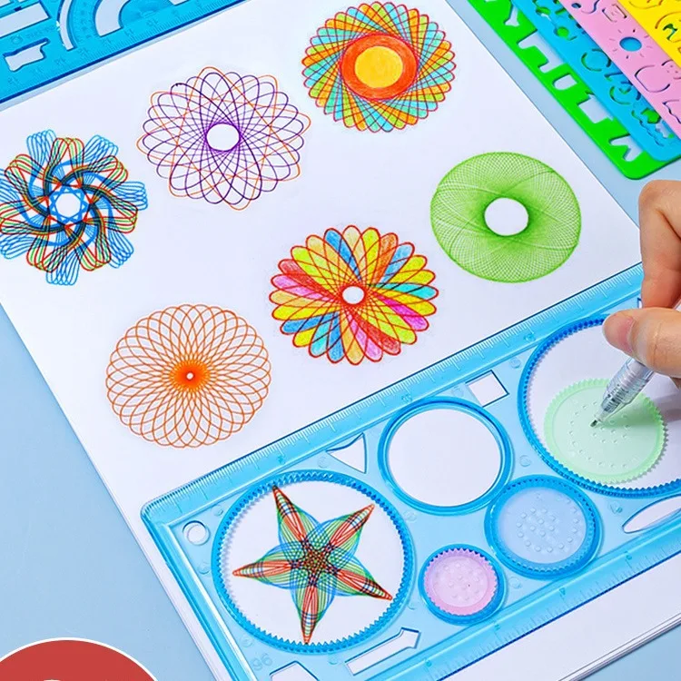 Geometry Spirograph Drawing St - Kids Education Template ulasan dan harga