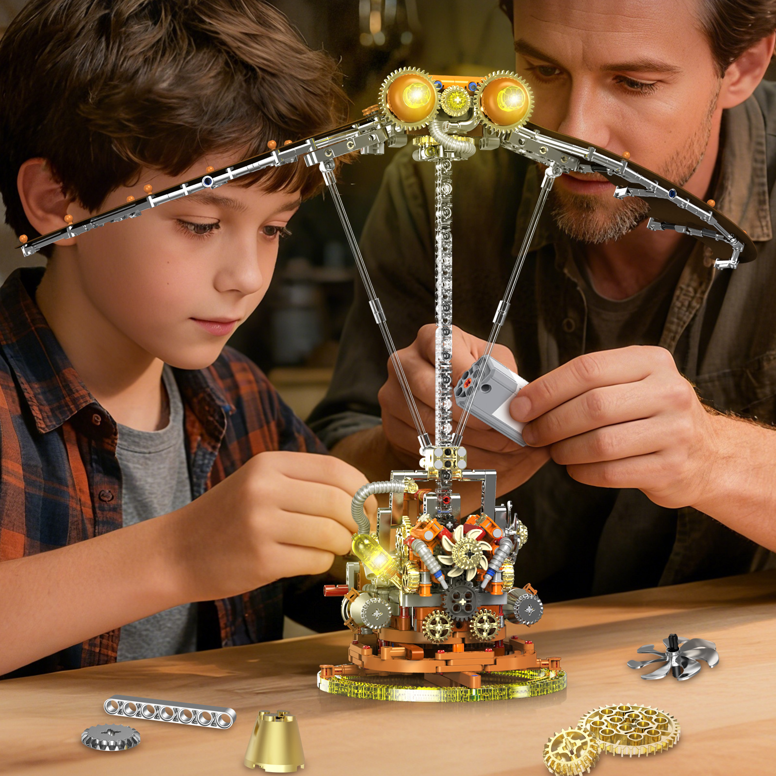 DIY Ornithopter Building Block - Kinetic Kids Education ulasan dan harga