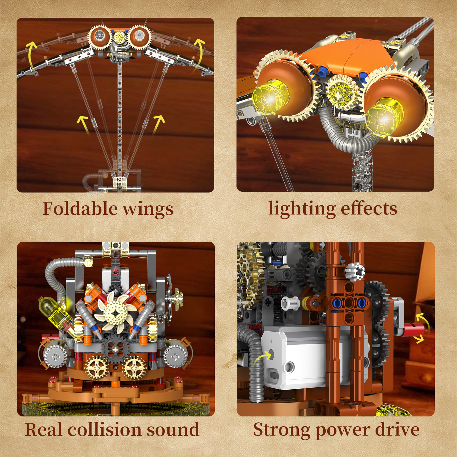 DIY Ornithopter Building Block - Kinetic Kids Education ulasan dan harga