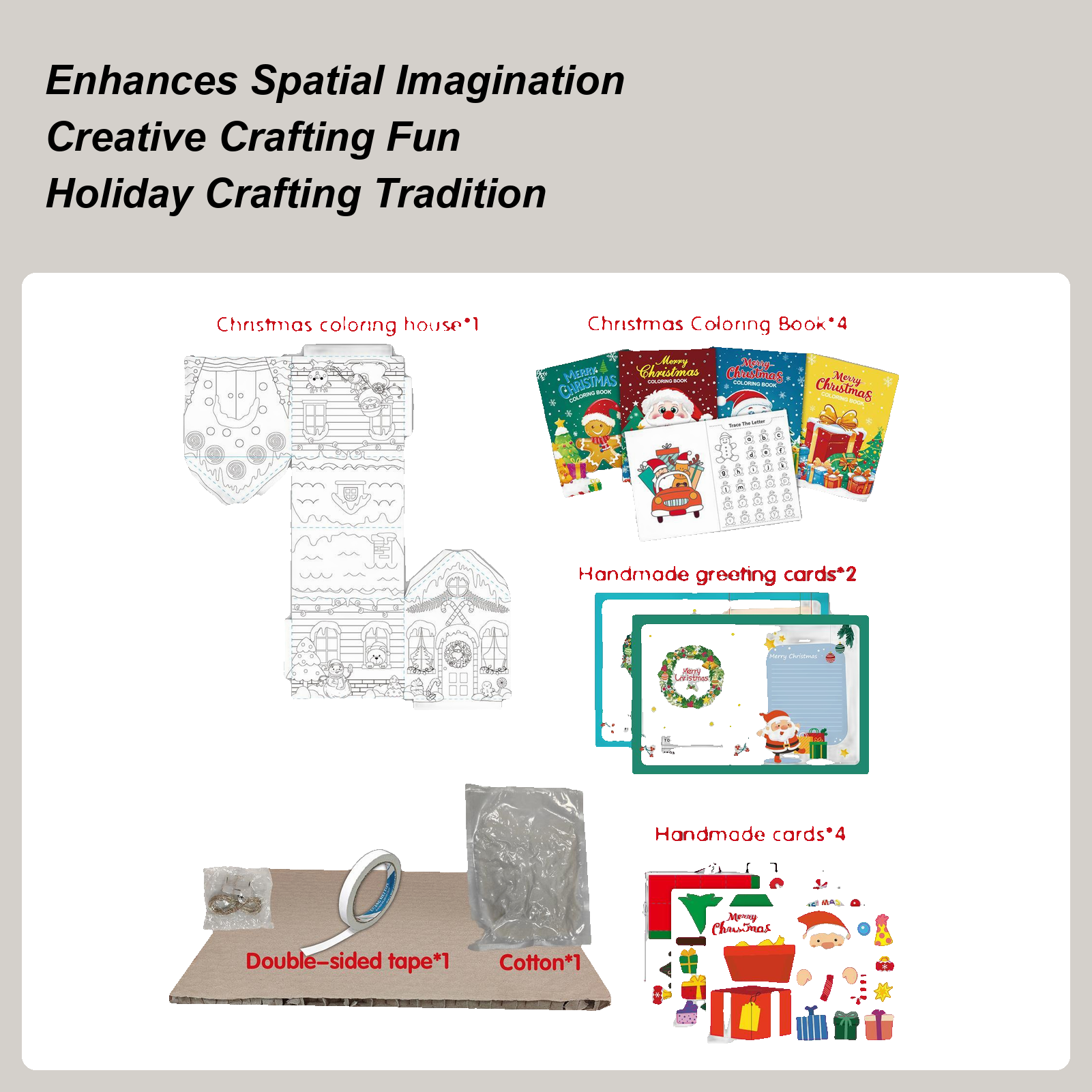 Christmas Craft Kits Education - Kids Education Planner ulasan dan harga