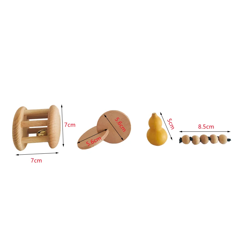 Montessori Wood Bell Rattle In - Kids Education Tools ulasan dan harga