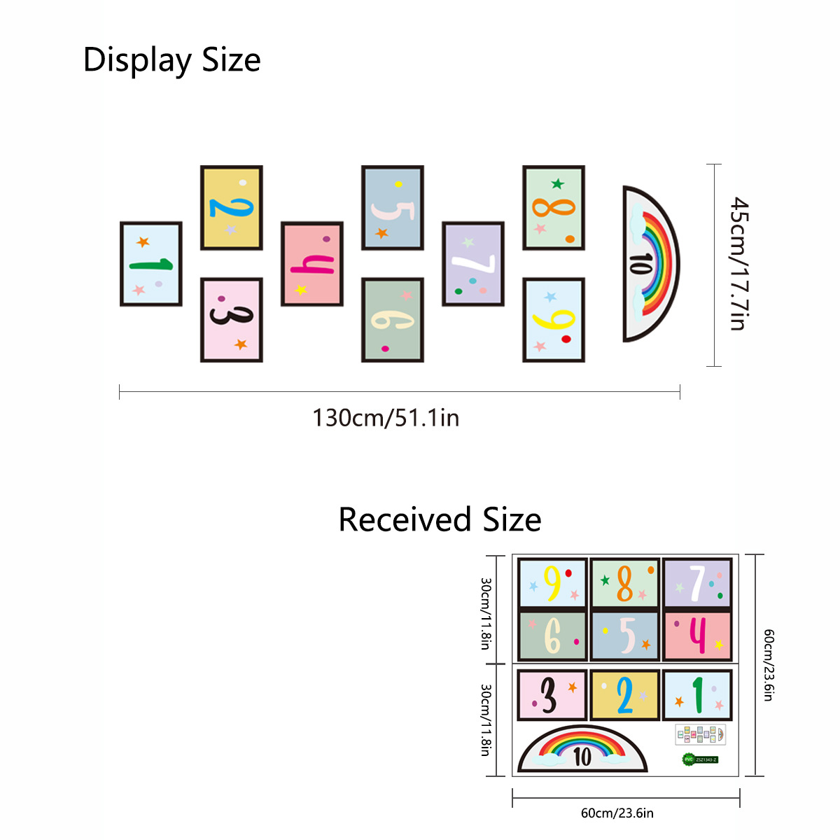 Digital Jump Grid Children's W - Kids Education Wallpaper ulasan dan harga
