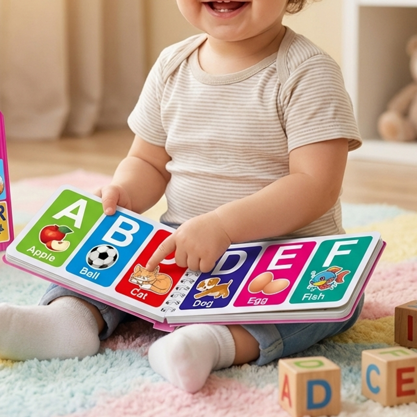 Early Education Cognitive Card - Kids Educational - Alphabet Numbers & More ulasan dan harga