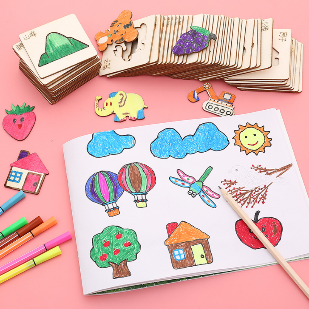 Montessori Kids Toys Drawing T - Kids Education Template ulasan dan harga
