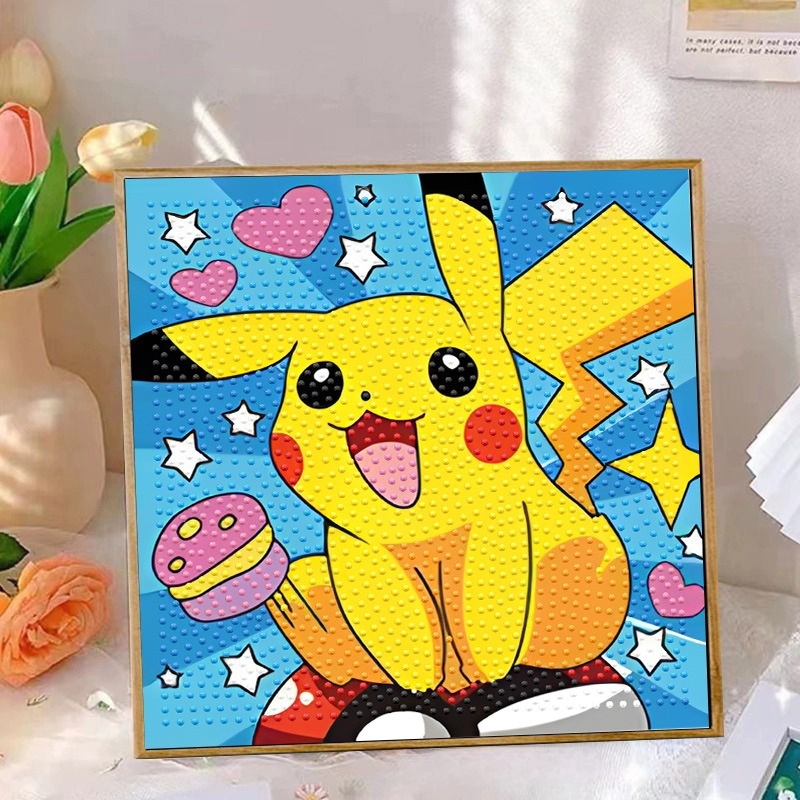 30x30cm New Arrival 5D Diamond - Kids Education Wallpaper ulasan dan harga