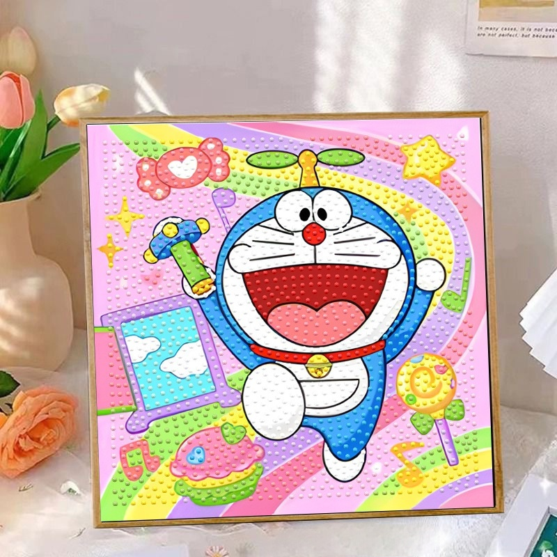 30x30cm New Arrival 5D Diamond - Kids Education Wallpaper ulasan dan harga