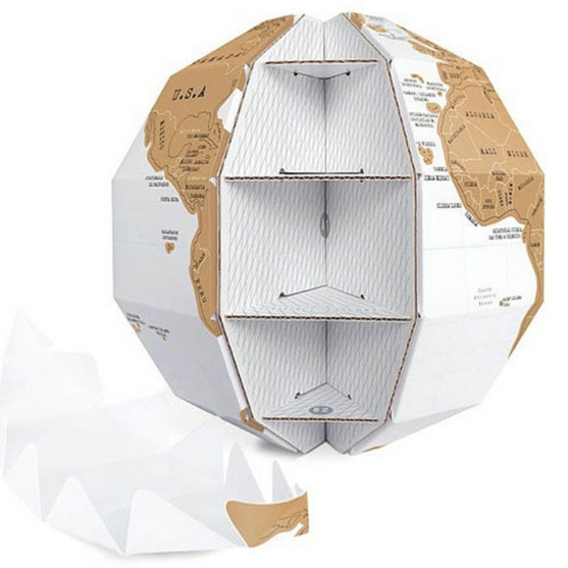 Scratch World Map DIY Assembly - Educational Globe For Kids ulasan dan harga