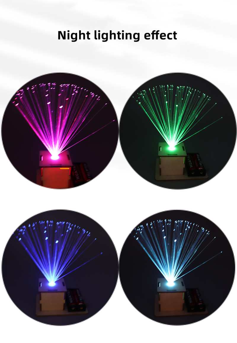 DIY Color Fiber Optic Light ST - Kids Education Tools ulasan dan harga