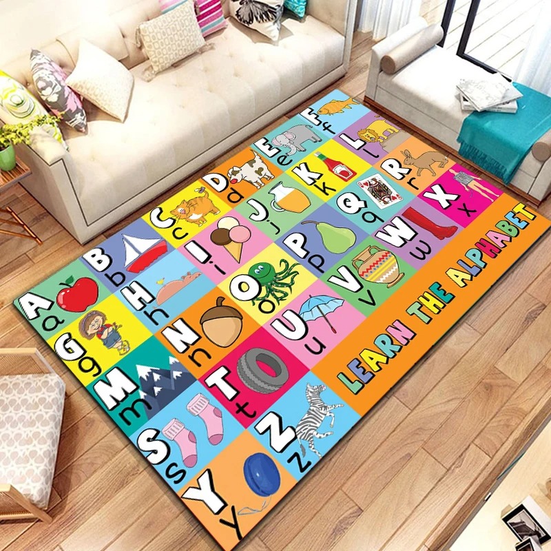 Alphabet Learning Carpet Mat R - Kids Educational - Alphabet Numbers & More ulasan dan harga