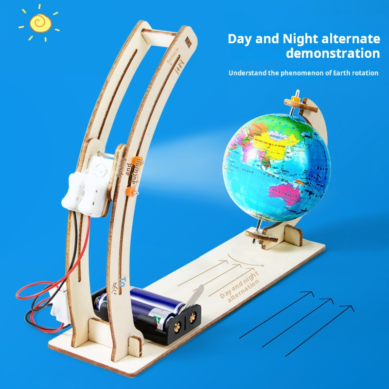 DIY Earth Model Day Night Cycl - Educational Globe For Kids ulasan dan harga