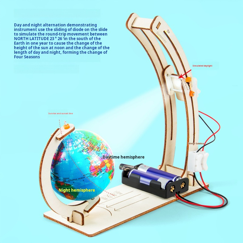 DIY Earth Model Day Night Cycl - Educational Globe For Kids ulasan dan harga