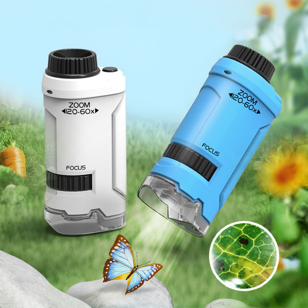 New 60x-120x Handheld Microsco - Kids Outdoor Education ulasan dan harga